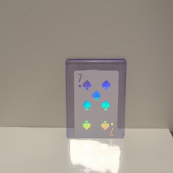 NEW Dior Joy 7 Of Spades ONE CARD ONLY Playing Card In Case - Picture 5 of 5